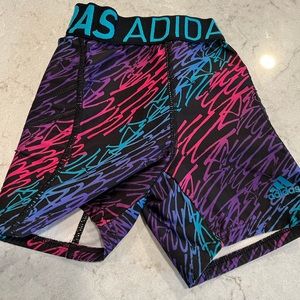 XS Adidas Youth Girl Softball Sliding Shorts
